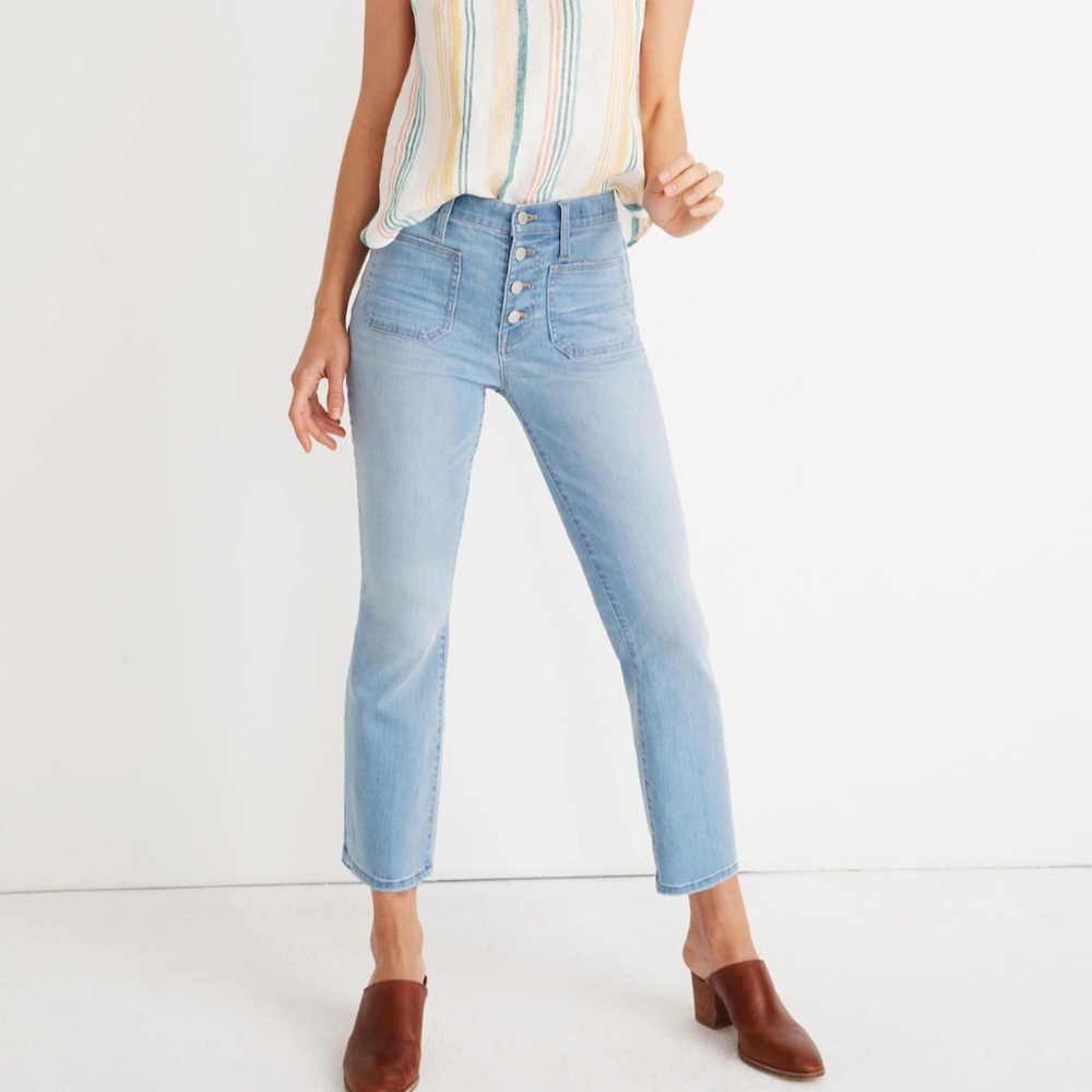 Madewell Jeans Womens 27 Cali Demi Boot Bootcut